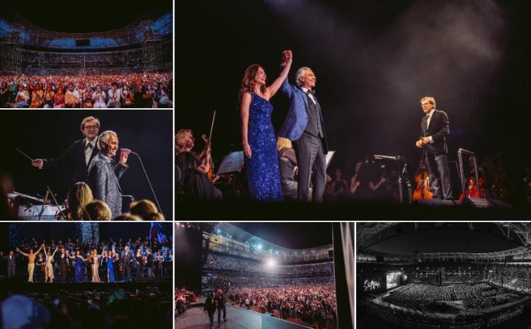 İstanbulda məşhur tenor Andrea Bocellinin 30 illik yubiley konserti keçirilib 