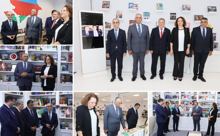 Şimali Kiprin rəsmi nümayəndələri MEK-i ziyarət edib 