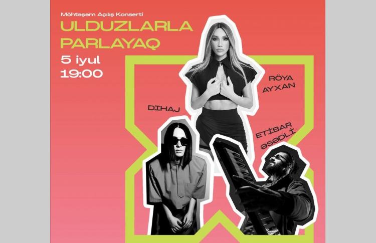 "Crescent Mall"un möhtəşəm açılış konserti baş tutacaq 