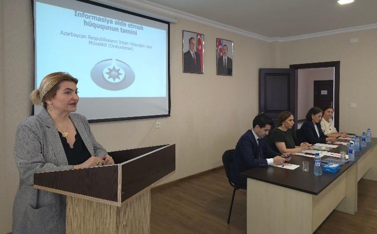 Ombudsman Aparatı tərəfindən Astara rayonunda hüquqi maarifləndirmə tədbiri keçirilib 