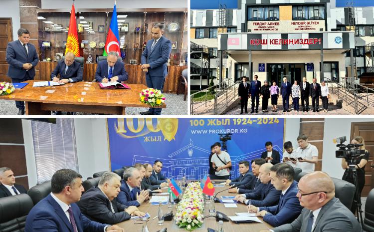 Baş prokuror Qırğızıstanda səfərdədir 