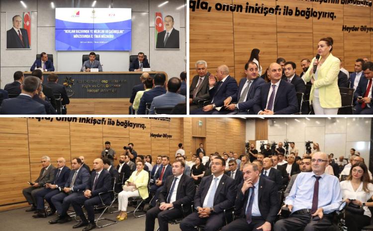 Reklam sektorunun inkişafına dair ictimai müzakirə təşkil olunub 