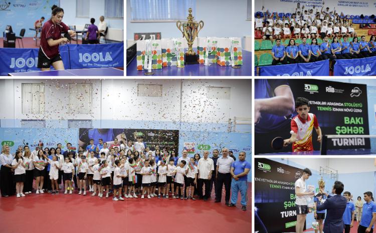 Yeniyetmələr arasında stolüstü tennis idman növü üzrə Bakı şəhər turniri keçirilib 