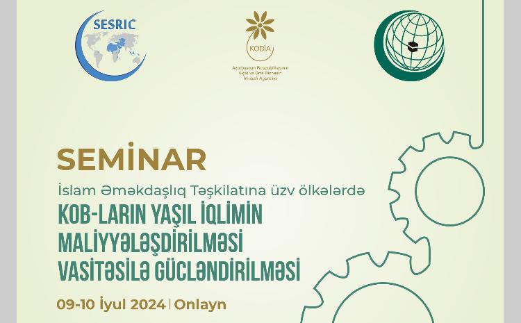 KOB-lar üçün iqlim maliyyələşdirilməsi üzrə seminar keçiriləcək 