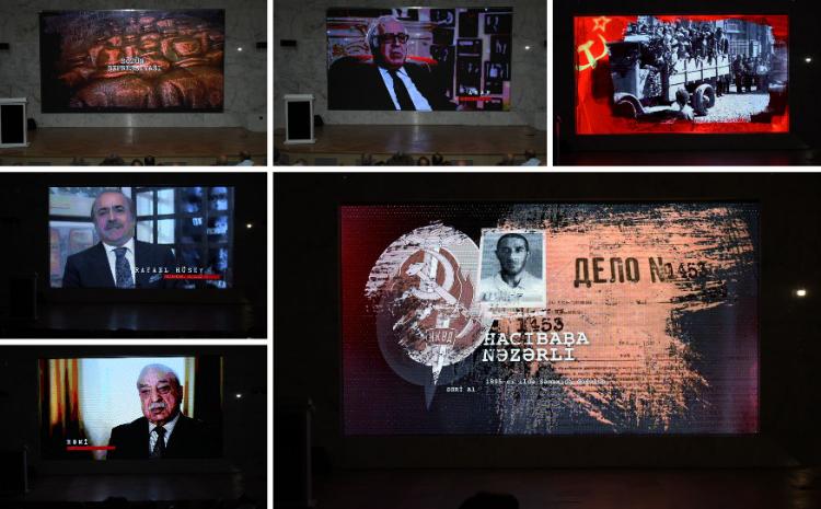 Vaqif Poeziya Günləri çərçivəsində “Sözün repressiyası” filmi nümayiş olunub 