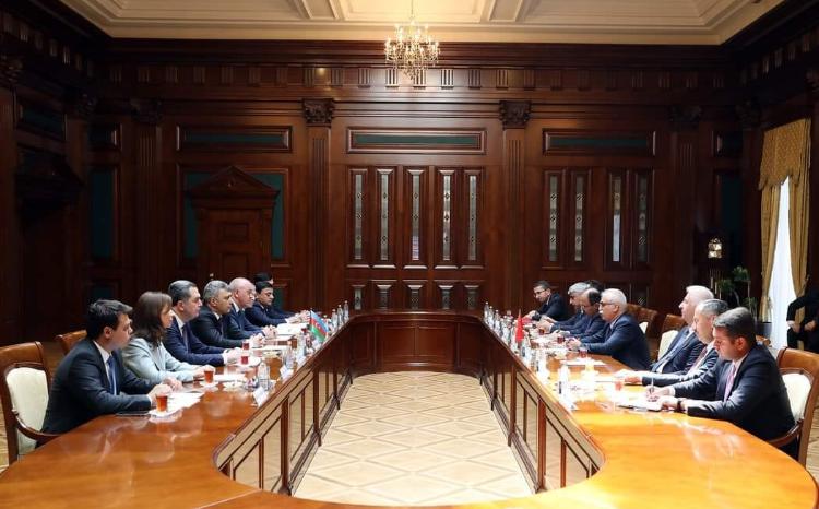 Ali Məhkəmədə Türkiyənin Konstitusiya Məhkəməsinin sədri ilə görüş keçirilib 