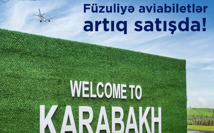AZAL начал продажу авиабилетов в Физули 