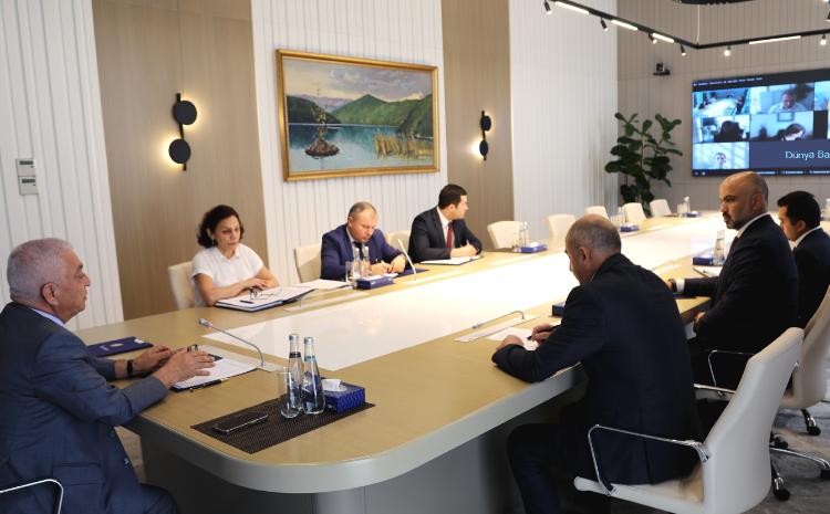 “AzərEnerji” rəhbərliyi ilə Dünya Bankının regional direktoru müzakirələr aparıb 