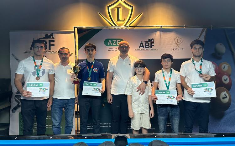 Azərbaycanda Pool 9 intizamı üzrə ölkə birinciliyi keçirilib 