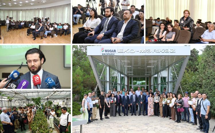 SOCAR-ın "Eko park"ına media nümayəndələri ilə görüş təşkil olunub 