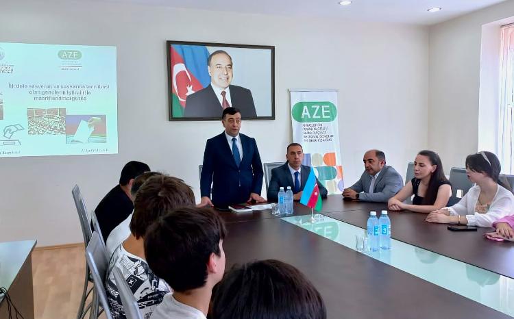 “Vətəndaşların seçki hüququnun təmini” mövzusunda maarifləndirmə tədbirləri keçirilib 