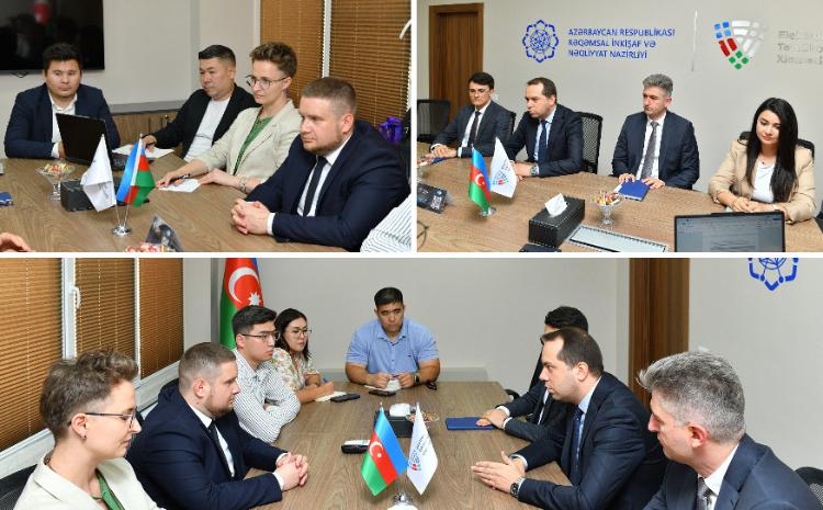 Elektron Təhlükəsizlik Xidməti Qırğız Respublikasının nümayəndə heyəti ilə görüş keçirib 