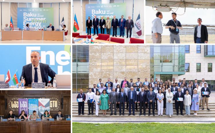The 18th Baku Summer Energy School, held in two countries, concluded 