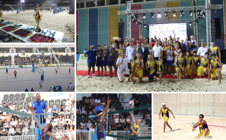 Çimərlik voleybolu üzrə ölkə çempionatı başa çatıb 