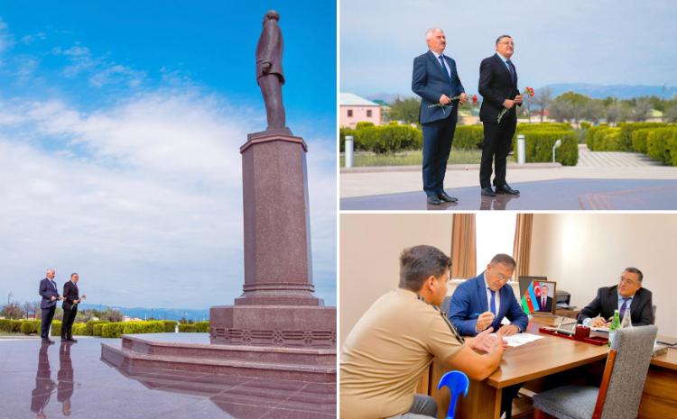 Rahid Ələkbərli Kəngərli rayonunda vətəndaşları qəbul edib 