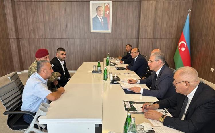 Ekologiya və təbii sərvətlər naziri Şəkidə vətəndaşları qəbul edib 