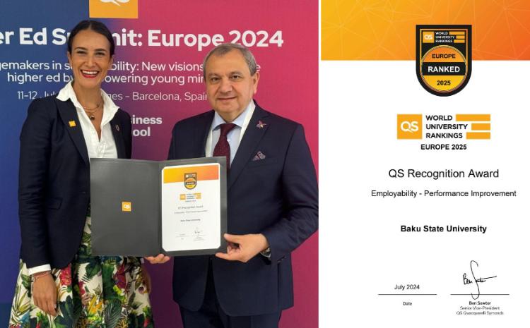 БГУ награжден агентством Quacquarelli Symonds 