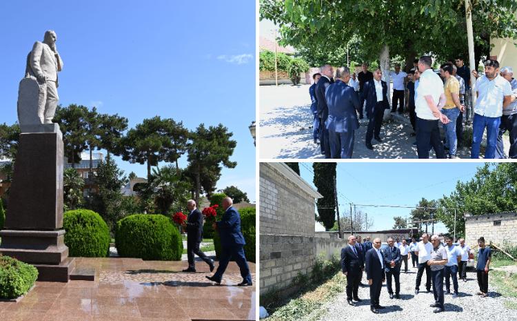 “Azərişıq” ASC-nin sədri Vüqar Əhmədov Ağcabədidə vətəndaşları qəbul edib 