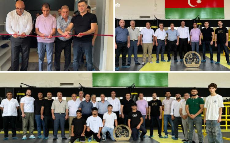 Xırdalanda yeni boks zalı açılıb 
