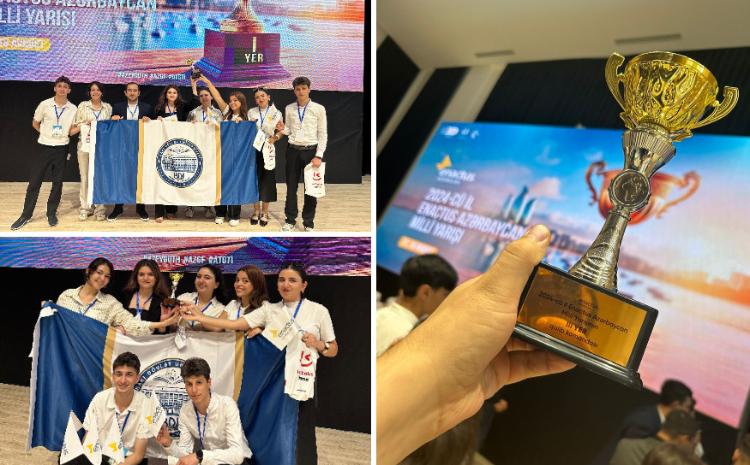 BDU komandası Enactus Azərbaycan Milli Yarışmasında III yeri qazanıb 