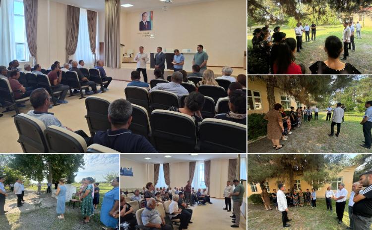 Əli Hüseynli Yevlax seçiciləri ilə görüşdə: "Populizmdən uzaq, real hədəflərə yönəlmişik" 