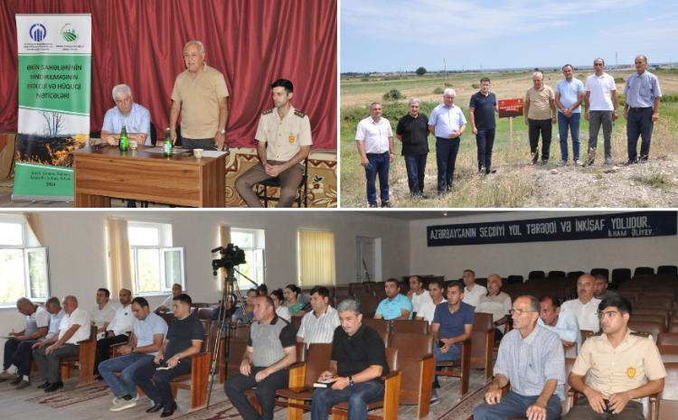COP 29 ərəfəsində Şabranda Ekoloji Maarifləndirmə tədbiri təşkil olundu 