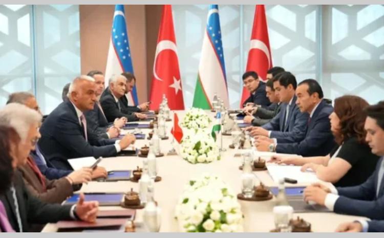 Özbəkistanda türk şöləni: Mehmet Nuri Ersoy Daşkəndə  səfər etdi 