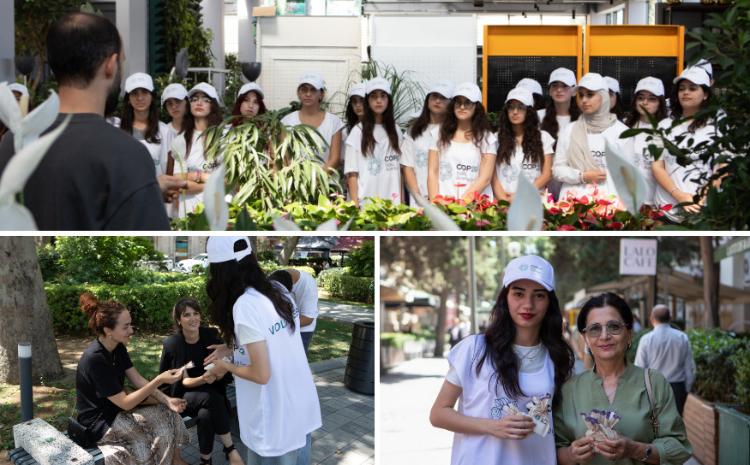 Волонтеры COP29 провели в Баку акцию под лозунгом «Посейте семена для зеленого будущего» 