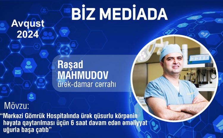 MGH-da ürək qüsurli körpənin həyata qaytarılması üçün 6 saat davam edən əməliyyat uğurla başa çatıb - VİDEO