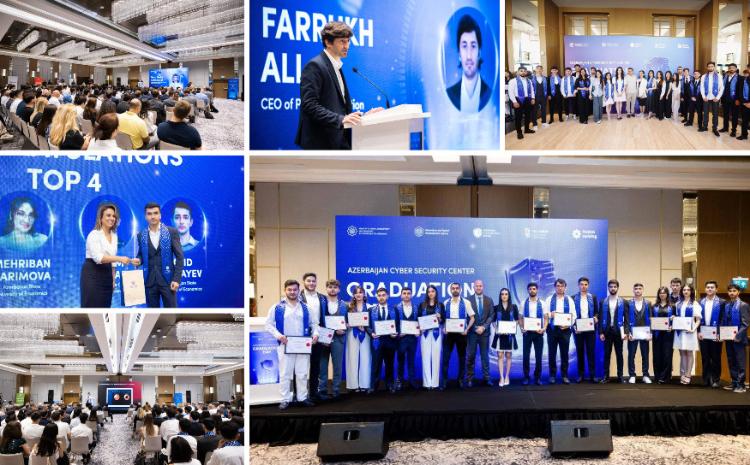 “PAŞA Holding”in dəstəyi ilə təsis edilən Kibertəhlükəsizlik Mərkəzinin məzun günü baş tutub 