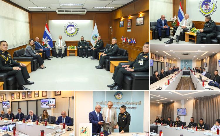 ANAMA Discusses Cooperation Prospects with Thailand Mine Action Center 