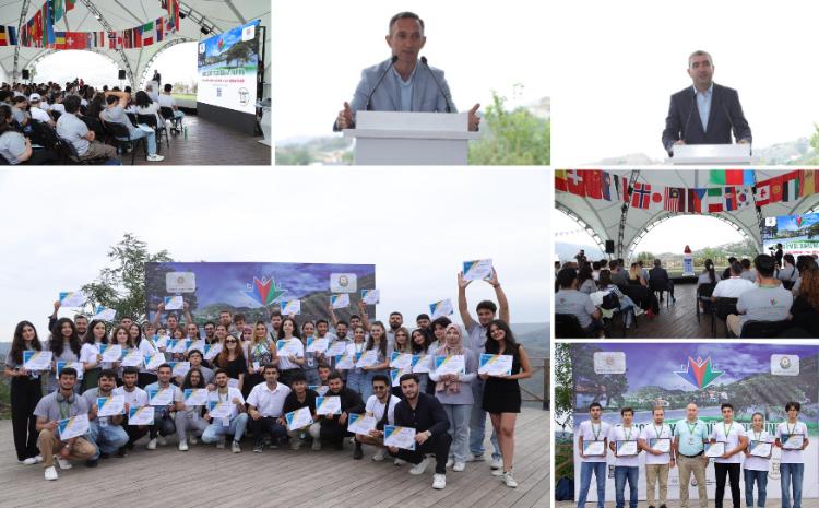 Diaspor Gənclərinin V Yay Düşərgəsinin rəsmi bağlanış mərasimi keçirilib 