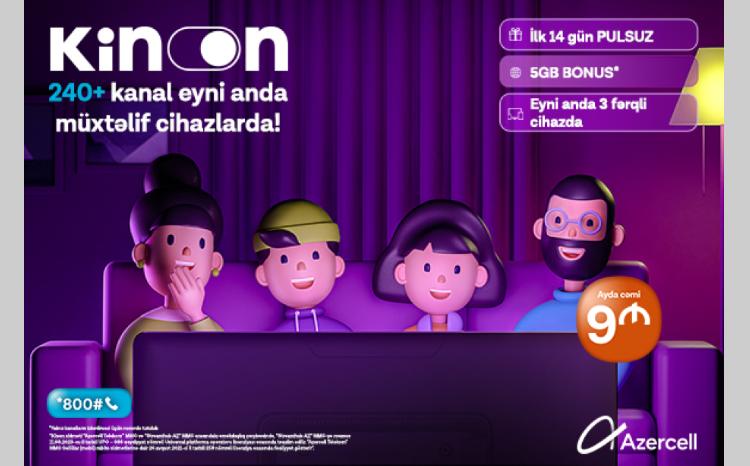 Azercell представляет сервис Kinon 
