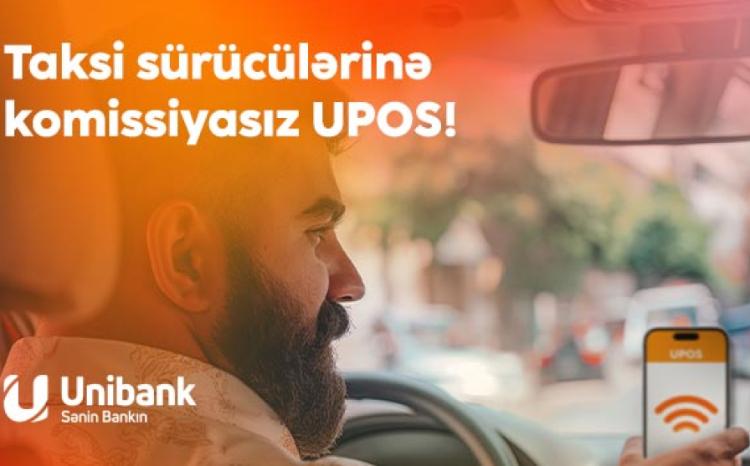 “Unibank”ın taksi sürücüləri üçün kampaniyası davam edir 