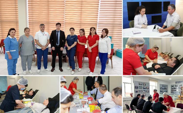"Talassemiyasız həyat naminə" proqramı çərçivəsində SOCAR-da növbəti qanvermə aksiyası keçirilib 
