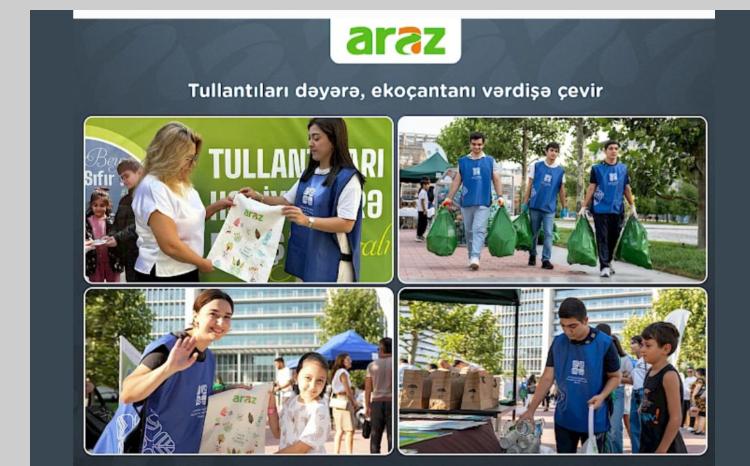 Tullantıları dəyərə, ekoçantanı vərdişə çevir 