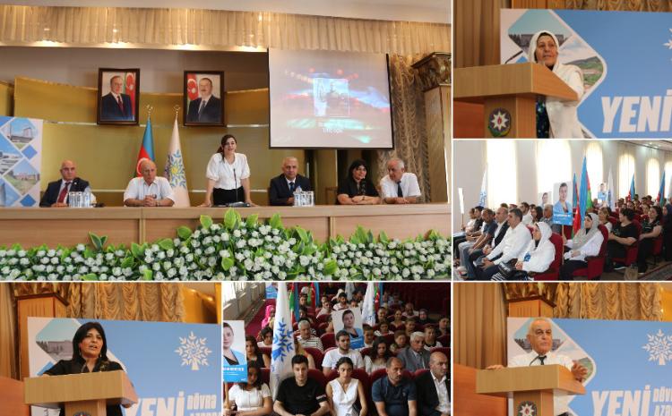 Pərvanə Vəliyeva: "YAP Azərbaycanın inkişafına şərəflə xidmət edir" 