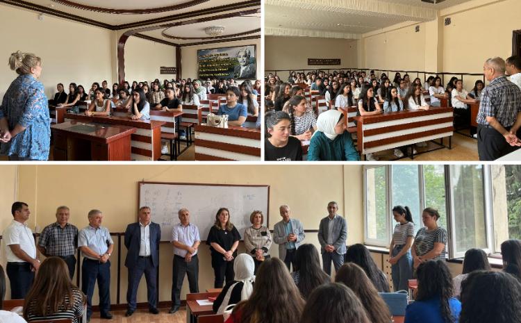 Прошла встреча со первокурсниками-филологами БГУ 