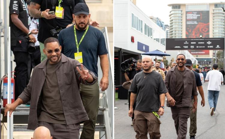 Uill Smit Paddokda göründü 