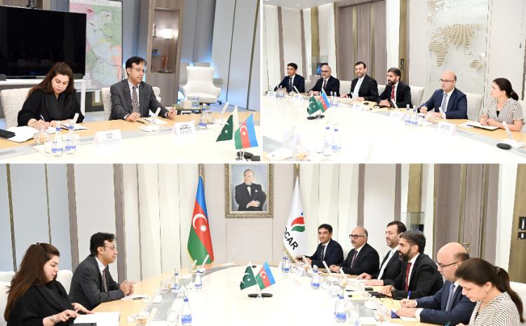 SOCAR-ın prezidenti Pakistanın ölkəmizdəki səfiri ilə görüşüb 