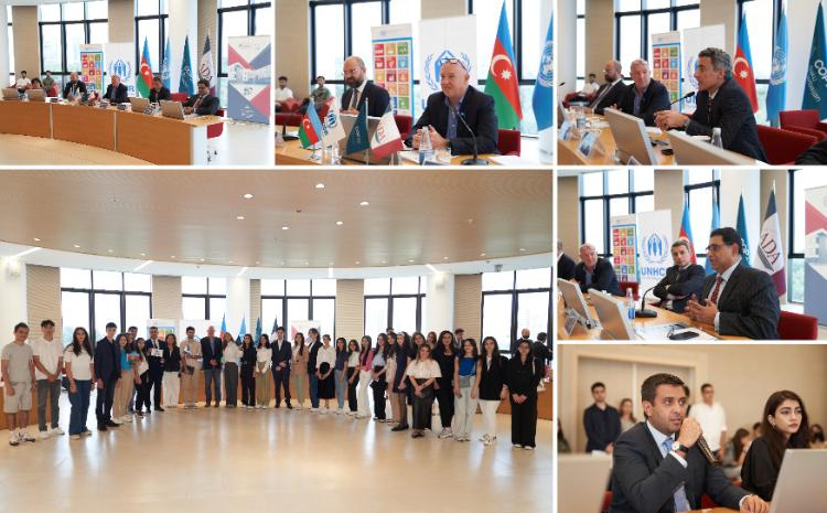 High-level UN Refugee Agency official leads session at ADA University as part of "29 Climate Conversations" 