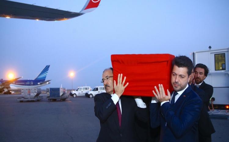 İordan çayının qərb sahilində qətlə yetirilən türkiyəli aktivistin nəşi Bakıdan İstanbula göndərilib 