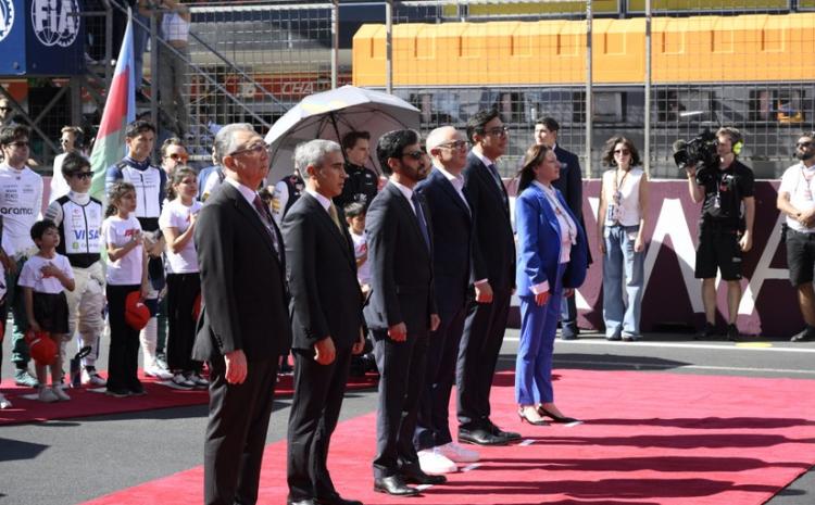 "Formula 1: Azərbaycan Qran-prisinin açılış mərasimi keçirilib 