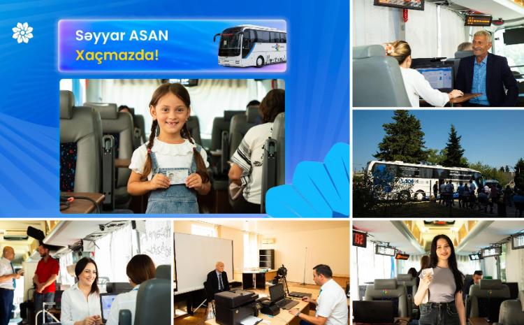 Səyyar ASAN xidmət Xaçmazda 