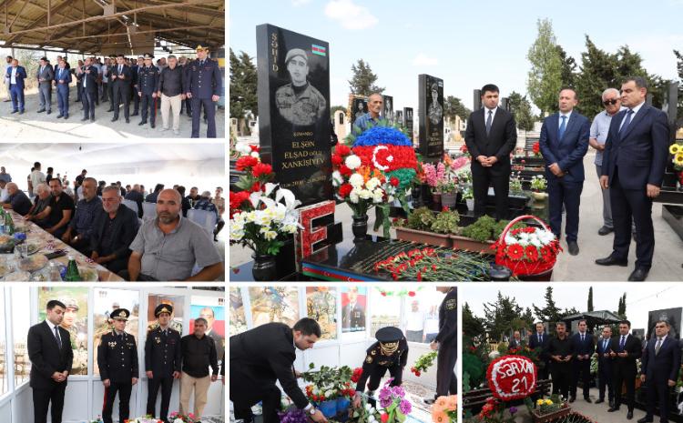 Neftçalada şəhidlərimizin xatirəsinə həsr olunan anım mərasimləri keçirilir 