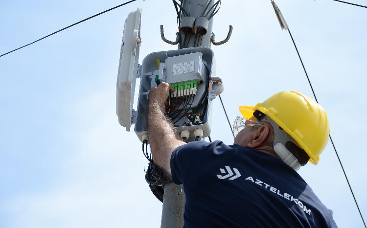 Goranboy rayonunda təsərrüfatların 80%-dən çoxunun genişzolaqlı internetə çıxışı təmin edilib 