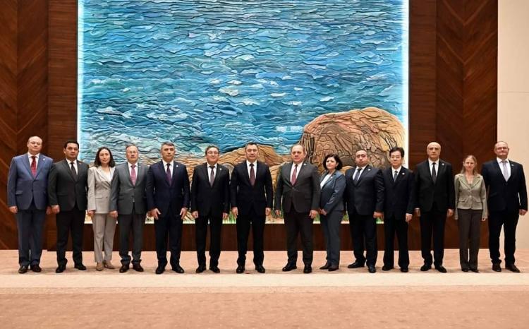 Ali Məhkəmənin sədri Qırğızıstanda səfərdə olub 