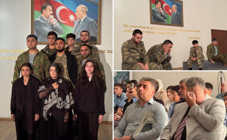 В Доме молодежи Сураханы студенты БГУ показали спектакль «Yarımçıq qalmış...» 