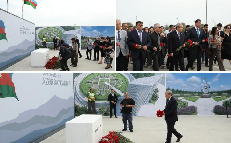 BDU kollektivi Zəfər parkında 