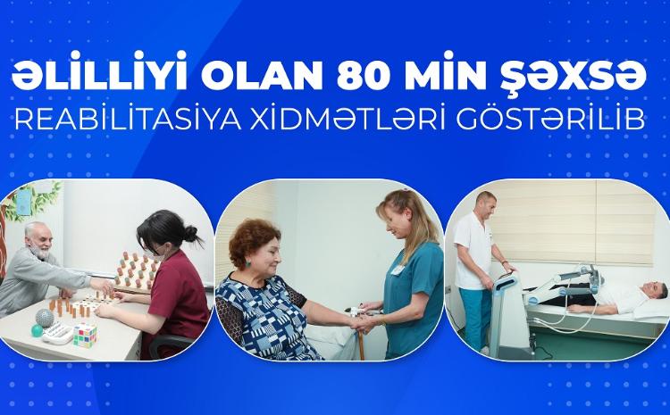 Əlilliyi olan 80 min şəxsə reabilitasiya xidmətləri göstərilib 